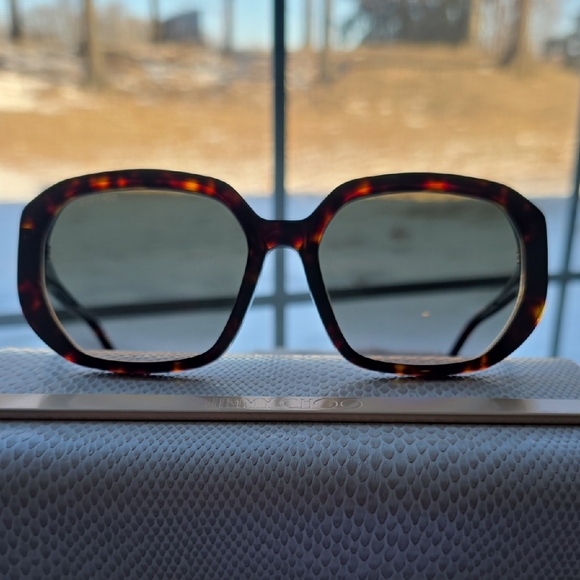 Jimmy Choo Tortoise Sunglasses main image 8